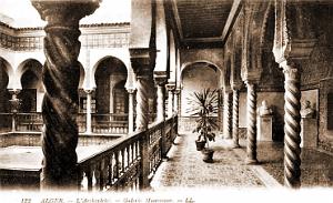 ALGER - ARCHEVECHE - GALERIE MAURESQUE